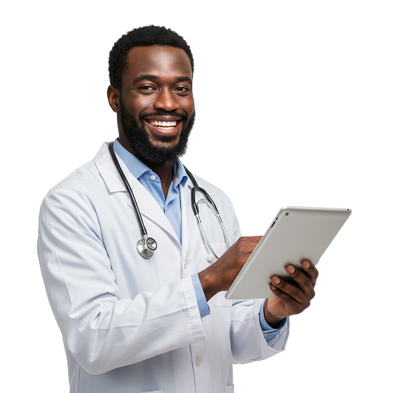 medico utilizando birdid pro